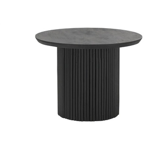 Beistelltisch - schwarz - Materialmix - 45 cm - [60.0] | Möbel Kraft