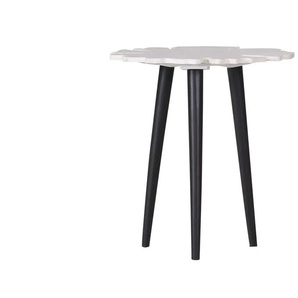 Beistelltisch  Shine ¦ weiß ¦ Maße (cm): H: 61  Ø: 57