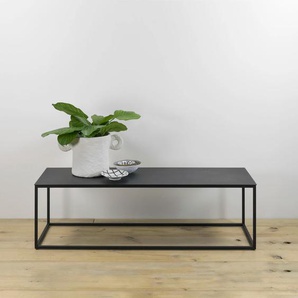 Beistelltisch SPINDER DESIGN Store Tische Gr. B/H/T: 120 cm x 35 cm x 40 cm, schwarz (schwarz, schwarz, schwarz) Beistelltische Metall, Breite 120 cm