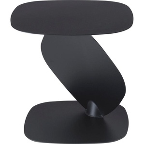 Beistelltisch SPINDER DESIGN Ziggy Tische Gr. B/H/T: 44 cm x 44 cm x 44 cm, schwarz (schwarz, schwarz, schwarz) Beistelltische Metall, Einzigartiges Design, Breite 44 cm