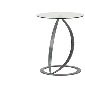 Beistelltisch  Tacania ¦ silber ¦ Maße (cm): H: 67  Ø: 55