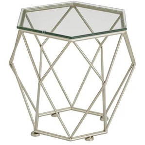 Beistelltisch  Urban Scandi ¦ creme ¦ Maße (cm): B: 42,5 H: 42,5