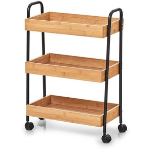 Beistellwagen Abrigada 50 x 71 x 28cm Braun