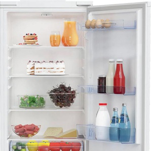 E (A bis G) BEKO Einbaukühlgefrierkombination BCSA285K4SN Kühlschränke Gr. Rechtsanschlag, weiß Einbaukühlgefrierkombinationen