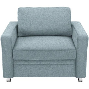 Beldomo Style Schlafsessel, Türkis, Textil, 116x90x100 cm, Stoffauswahl, Wohnzimmer, Sessel, Schlafsessel