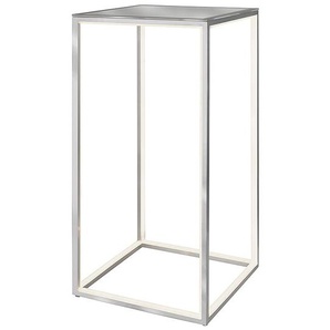 Beleuchteter Tisch Delux sompex silber, 60x30x30 cm