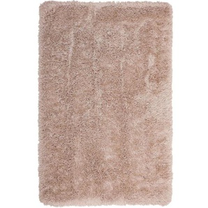 Beliani - Shaggy Teppich Beige Polyester Baumwolle 200 x 300 cm Hochflor Getuftet Rechteckig
