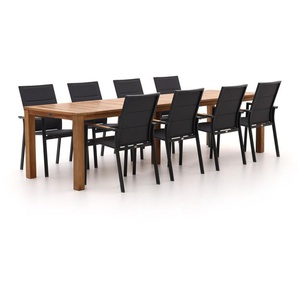 Bellagio Albinea/Oxford 300 cm Gartenmöbel-Set 9-teilig stapelbar