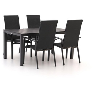 Bellagio Avio/Fidenza 160 cm  Gartenmöbel-Set 5-teilig stapelbar