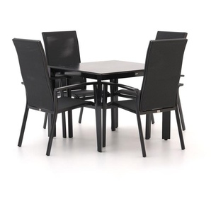Bellagio Avio/Sestino 90 cm Gartenmöbel-Set 5-teilig stapelbar