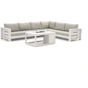Bellagio Avolo/Cosiraw 120 cm Ecklounge-Set mit Feuertisch 3-teilig rechts