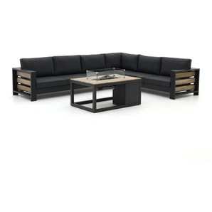 Bellagio Avolo/Cosiraw 120 cm Ecklounge-Set mit Feuertisch 3-teilig rechts