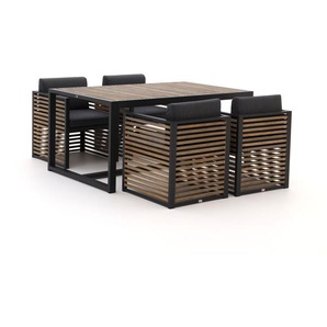 Bellagio Cadora 160 cm Gartenmöbel-Set 5-teilig