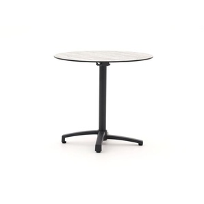 Bellagio Canzo Gartentisch klappbar ø 80 cm (h:73 cm)
