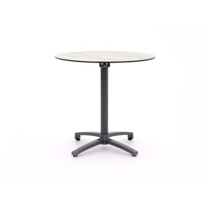 Bellagio Canzo Gartentisch klappbar ø 80 cm (h:73 cm)