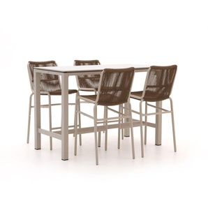 Bellagio Caronia/Trecenta 150 cm Gartenbar-Set 5-teilig stapelbar