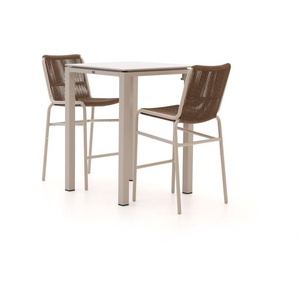 Bellagio Caronia/Trecenta 75 cm Gartenbar-Set 3-teilig stapelbar