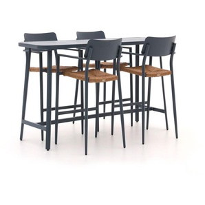 Bellagio Cino 175 cm Gartenbar-Set 5-Teilig Stapelbar
