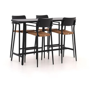 Bellagio Cino 175 cm Gartenbar-Set 5-Teilig Stapelbar