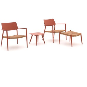 Bellagio Cino Balkonmöbel-Set 4-teilig stapelbar