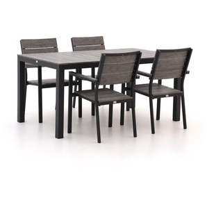 Bellagio Fidenza 160 cm Gartenmöbel-Set 5-Teilig Stapelbar