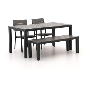 Bellagio Fidenza 160 cm Gartenmöbel-Set mit Sofa 4-teilig stapelbar