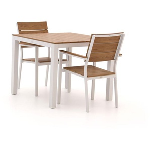 Bellagio Fidenza 90 cm Gartenmöbel-Set 3-Teilig Stapelbar