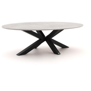 Bellagio Induno Ellips Low Dining Gartentisch 240x120 cm