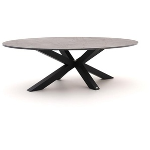 Bellagio Induno Ellips Low Dining Gartentisch 240x120 cm
