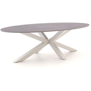 Bellagio Induno Ellips Gartentisch 280x130 cm
