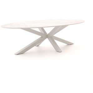 Bellagio Induno Ellips Gartentisch 280x130 cm