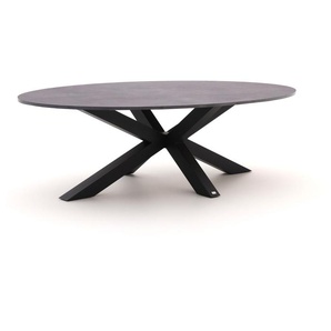 Bellagio Induno Ellips Low Dining Gartentisch 240x120 cm