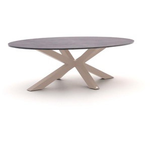 Bellagio Induno Ellips Low Dining Gartentisch 240x120 cm