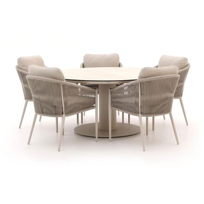 Bellagio Mineo/La Fonte ø 150 cm Gartenmöbel-Set 6-Teilig