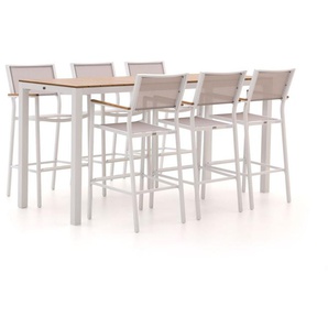Bellagio Roma/Fidenza 220 cm Gartenbar-Set 7-teilig