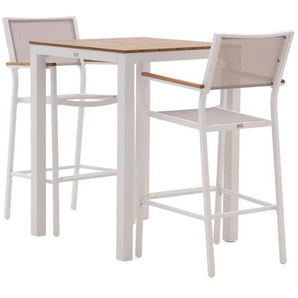 Bellagio Roma/Fidenza 80 cm Gartenbar-Set 3-teilig
