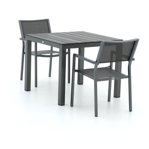 Bellagio Roma/Fidenza 90 cm Gartenmöbel-Set 3-teilig stapelbar