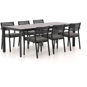 Bellagio Rumo/Sestino 220 cm Gartenmöbel-Set 7-teilig stapelbar