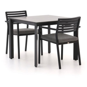 Bellagio Rumo/Sestino 90 cm Gartenmöbel-Set 3-teilig stapelbar