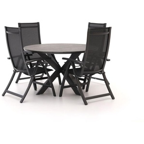 Bellagio Trappeto/Fidenza ø126cm Gartenmöbel-Set 5-teilig