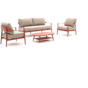 Bellagio Valli Sessel-Sofa Lounge-Set 4-teilig