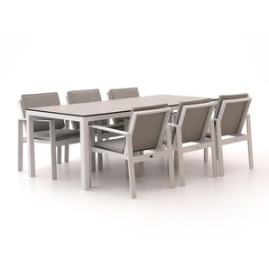 Bellagio Vezzano/La Fonte 220 cm Gartenmöbel-Set 7-teilig