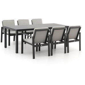 Bellagio Vezzano/Menzano 220 cm Gartenmöbel-Set 7-teilig
