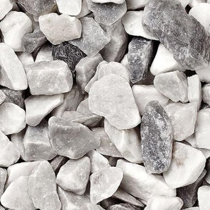 Bellamoli Granulati Splitt Bardiglio 7 - 15 mm grau 25 kg GLO788101708