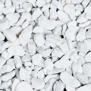 Bellamoli Granulati Splitt Bianco Carrara 3 - 5 mm weiß 25 kg GLO788101847