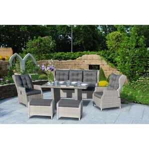 bellavista® Dining-Lounge Canelli grau 6-teilig