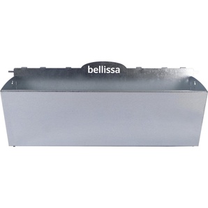 Bellissa Pflanzkasten Origami M, silber, 54 x 17,5 x 23 cm, verzinkter Stahl GLO692381813