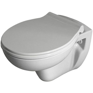 Belvit - Hänge wc Grau mit Softclose-Deckel