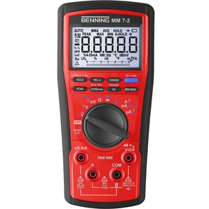 BENNING Multimeter MM 7-2, 044690, True RMS
