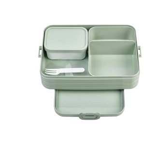 Bento-Lunchbox To Go  Take a Break - grün - Kunststoff - 17 cm - 6,5 cm | Möbel Kraft